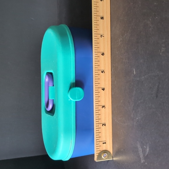 VGT 1980s Caboodles Lot Of 3 Blue/Green Travel Makeup Cases. - Picture 11 of 13